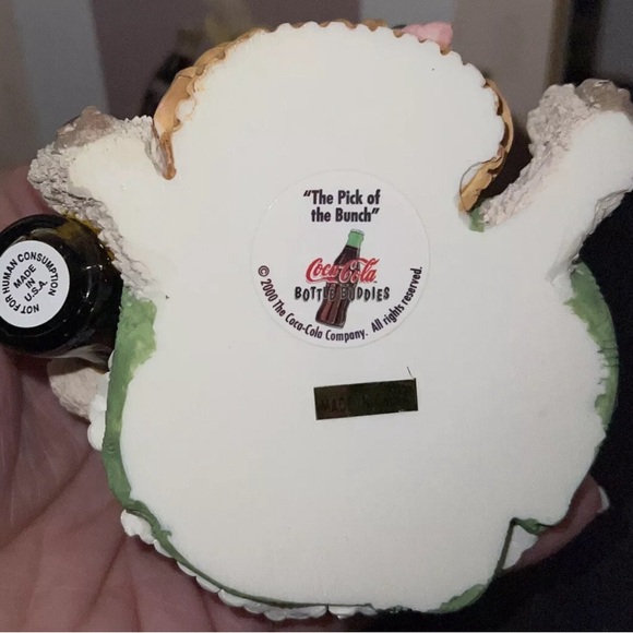 COCA-COLA  Bunny 🐰 "Bottle Buddies" FIGURINE! 2000 Issue! Brand New In Box!VTG - Picture 8 of 16